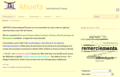 Nouveau site Association Ahuefa